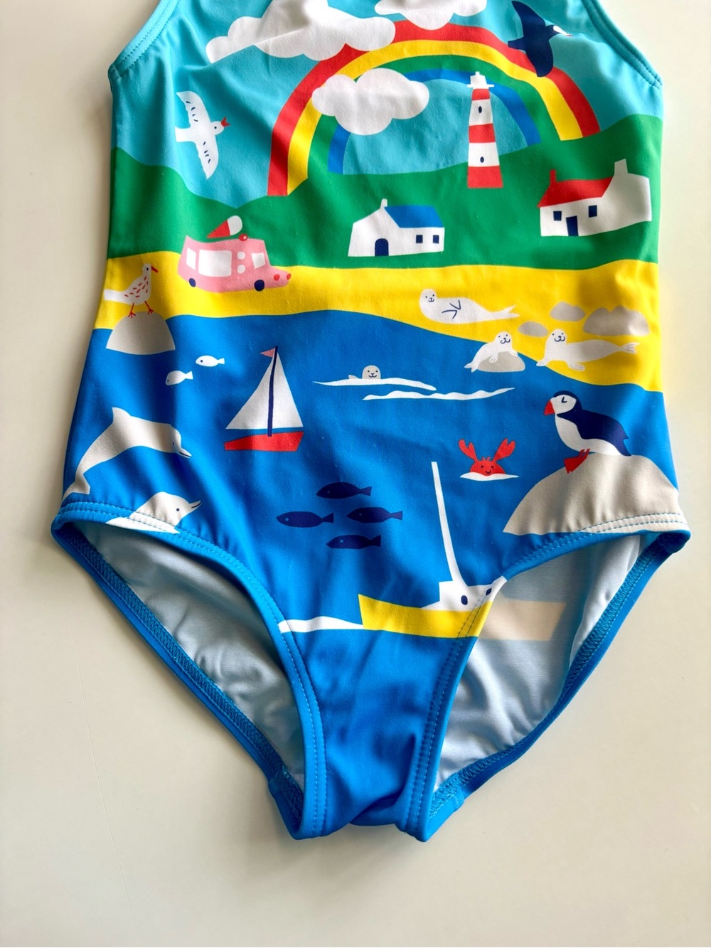 Mini Boden Seaside One‑Piece Swimsuit — 4–5Y / 110 cm - Picture 4 of 12